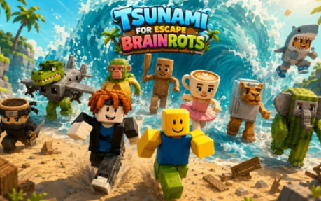 Tsunami For Escape Brainrots